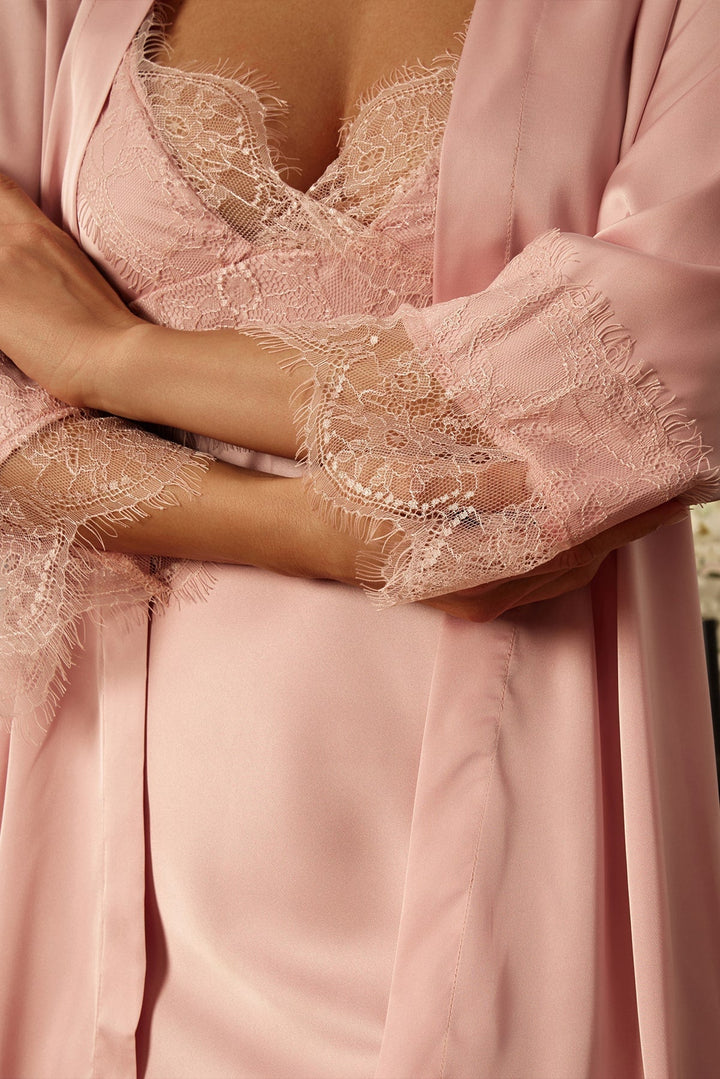 Ensemble nuisette et peignoir Titania Rose
